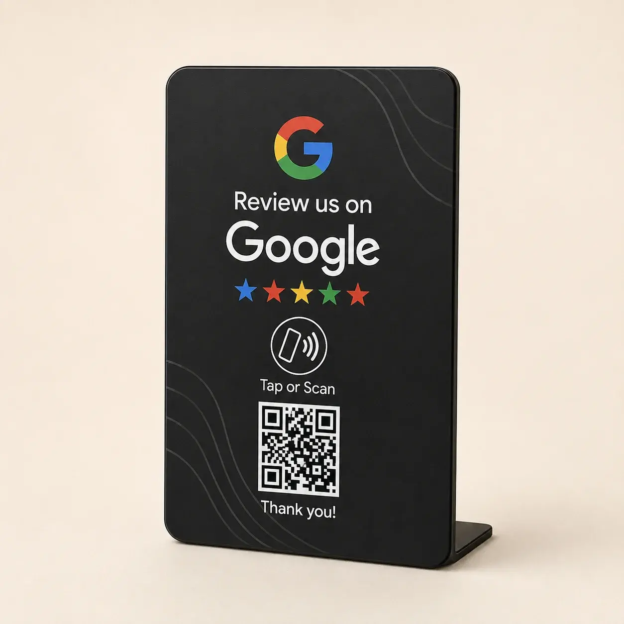 Google Review Stand